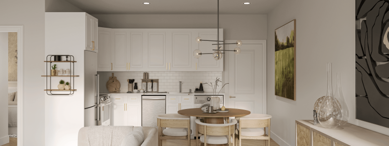 AMHouz model 1a6 Kitchen & Dinning Area